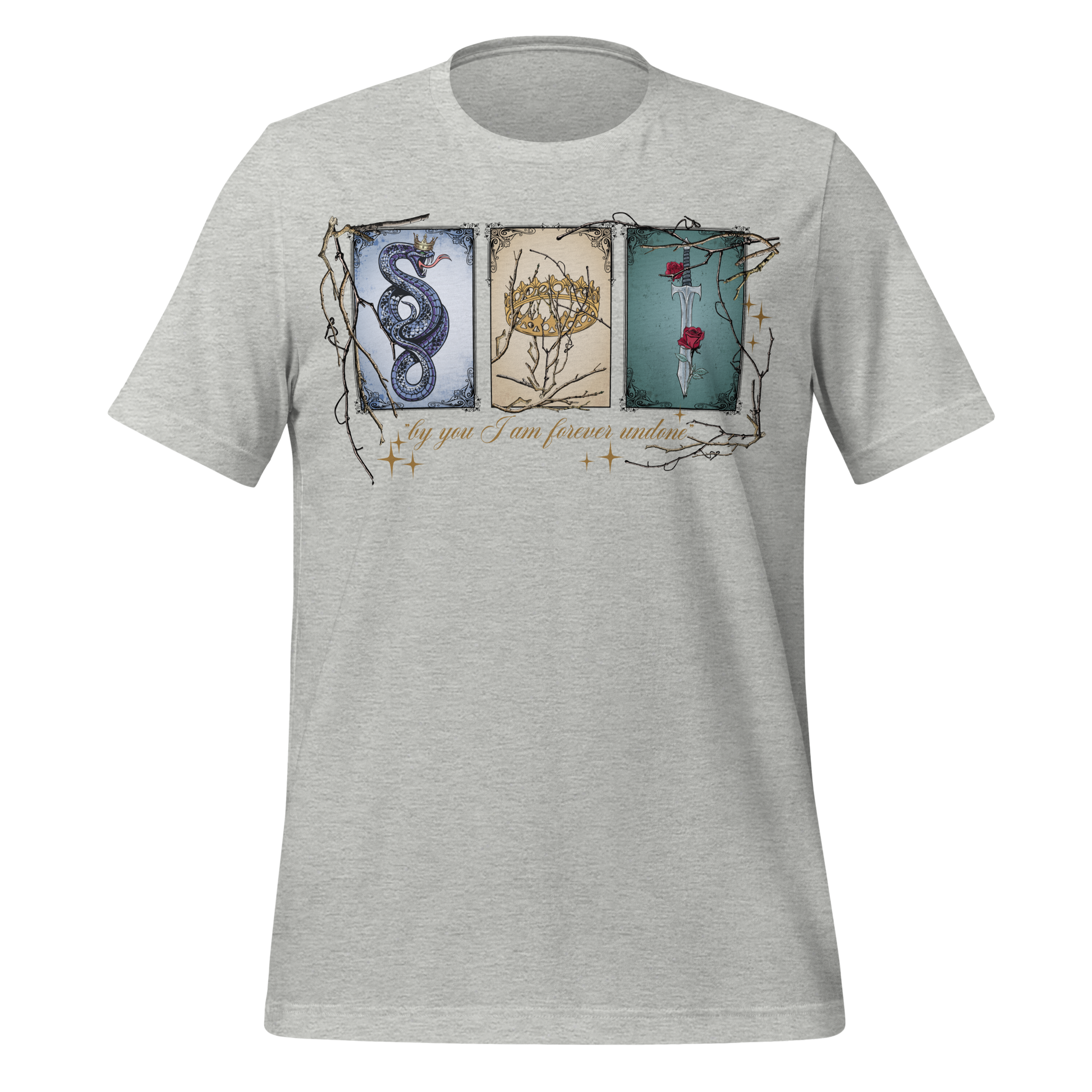 By You I Am Forever Undone Tee - MagicMerchEmporium