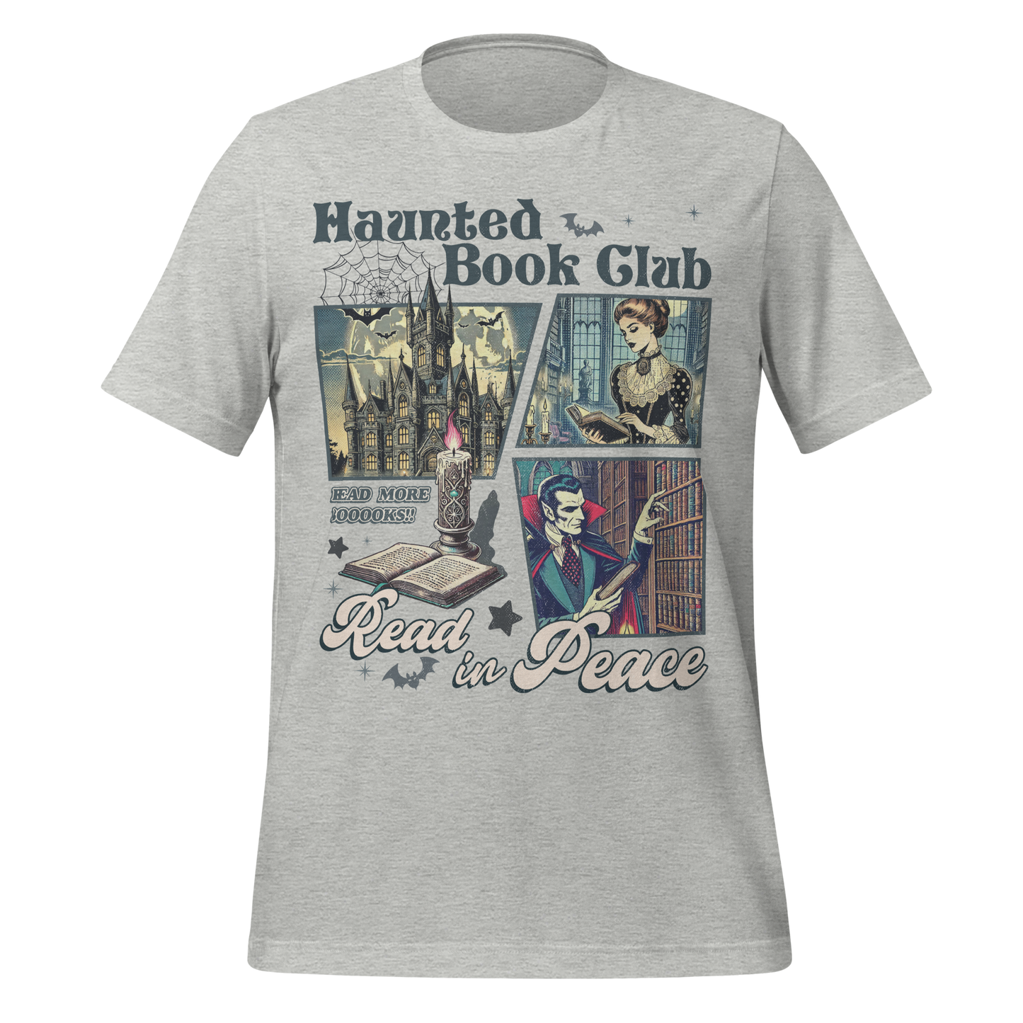 Haunted Book Club Tee - MagicMerchEmporium