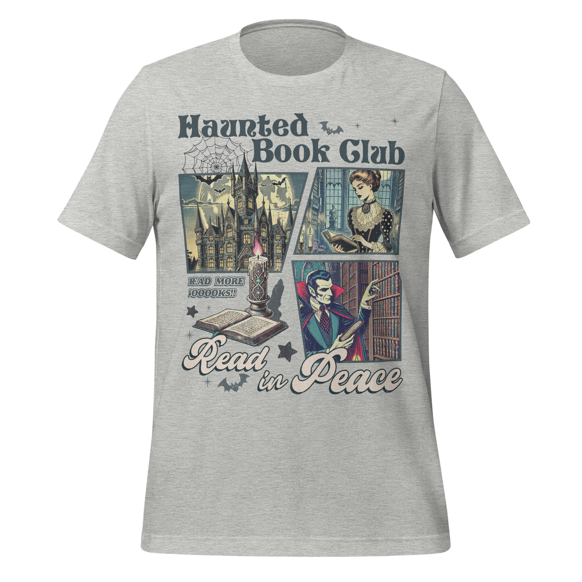 Haunted Book Club Tee - MagicMerchEmporium