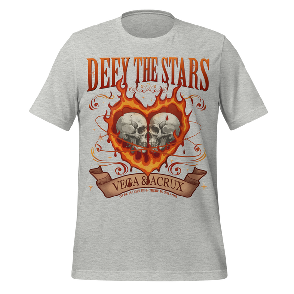 Defy the Stars Tee in Athletic Heather