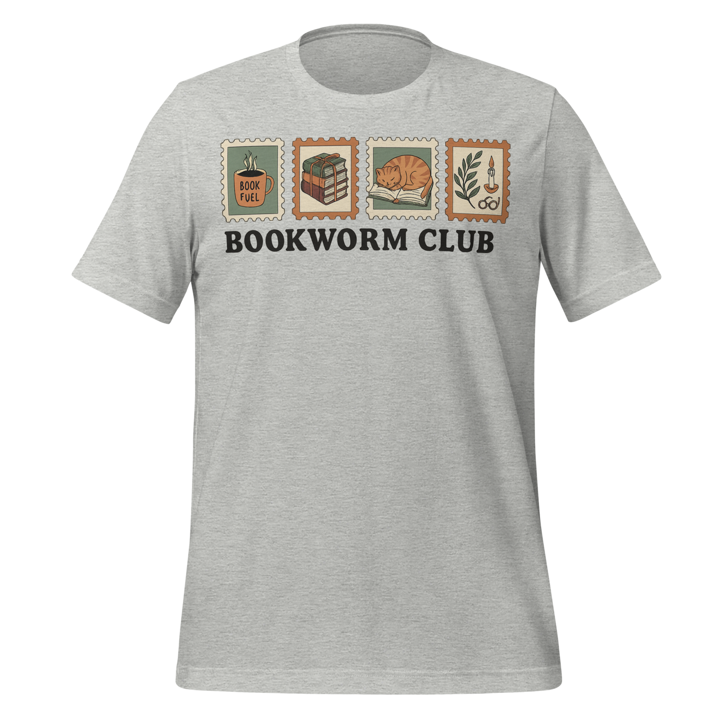 Bookworm Club Stamps Tee