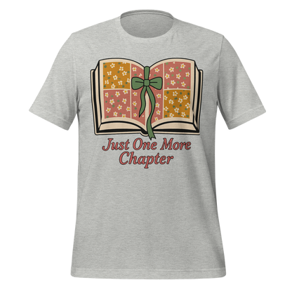 Open Book Just One More Chapter Tee