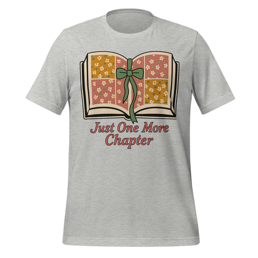 Open Book Just One More Chapter Tee