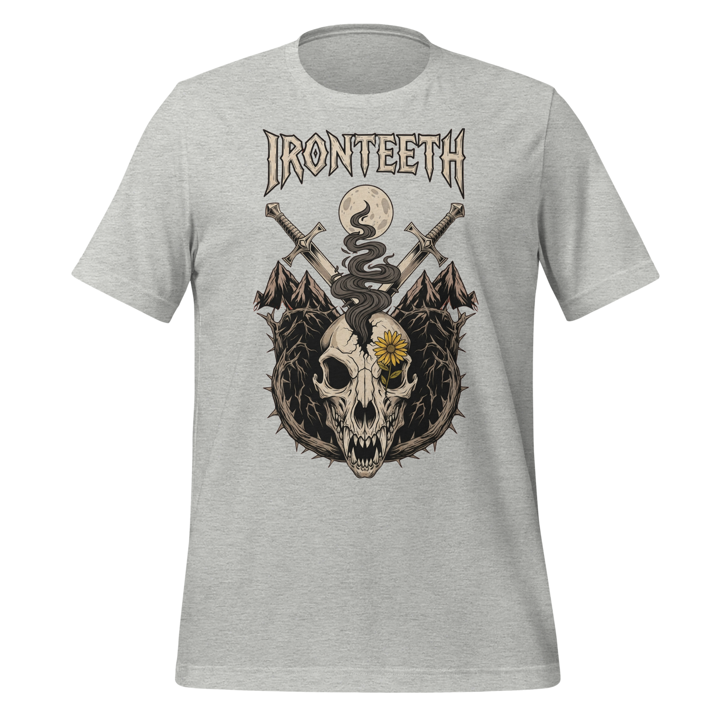 Ironteeth Skull with Swords Tee