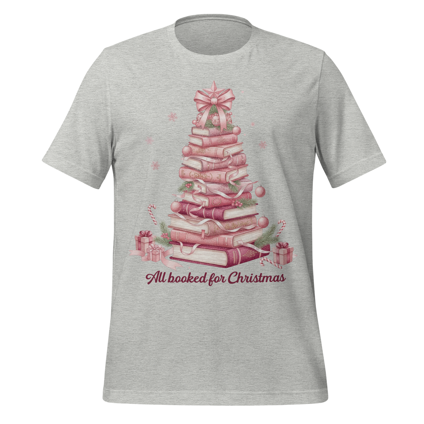 All Booked For Christmas Tee