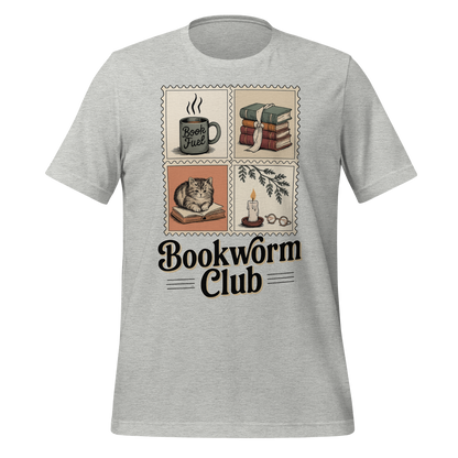 Bookworm Club Stamps Tee