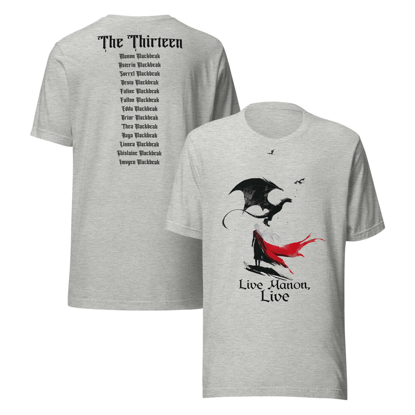 "Live, Manon, Live" The Thirteen Tribute Tee - MagicMerchEmporium
