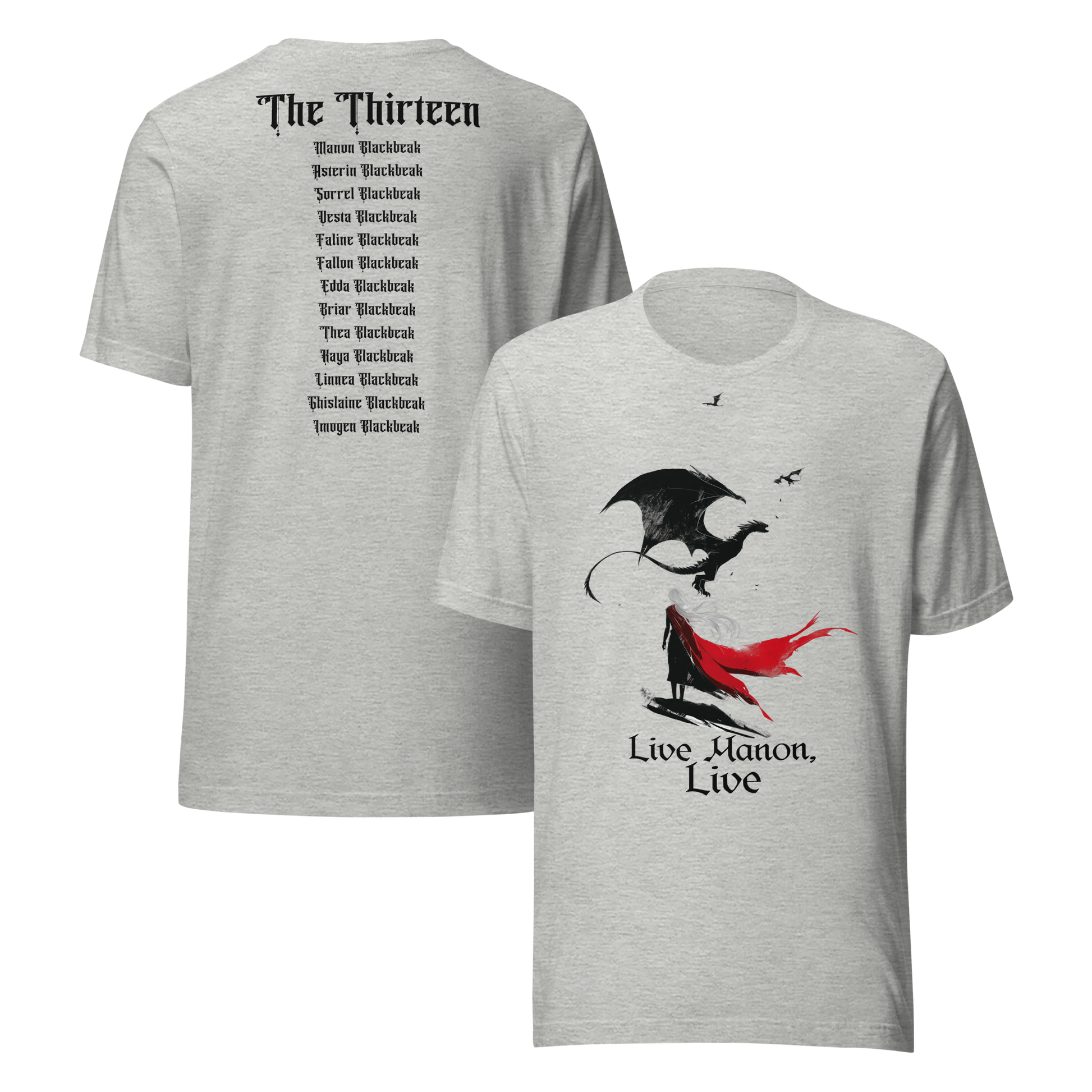 "Live, Manon, Live" The Thirteen Tribute Tee - MagicMerchEmporium