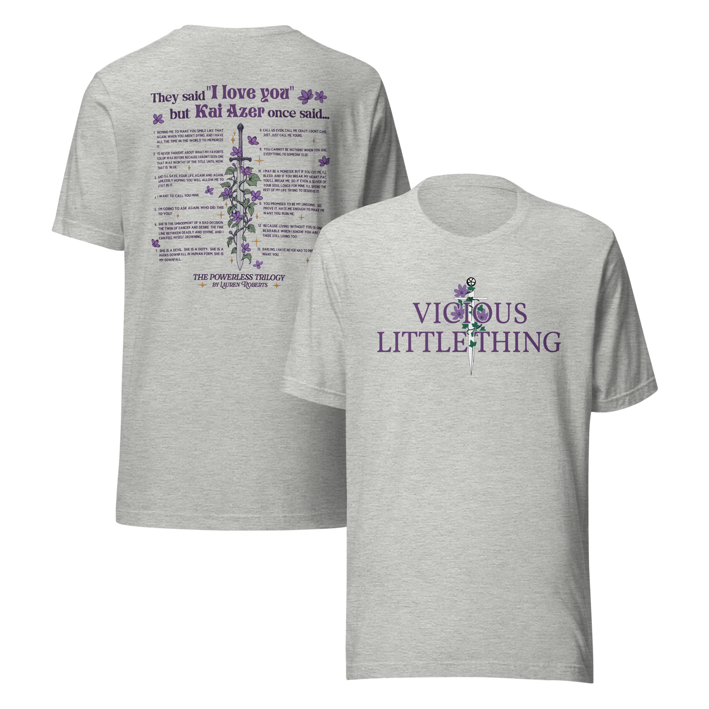 Vicious Little Thing Quote Tee