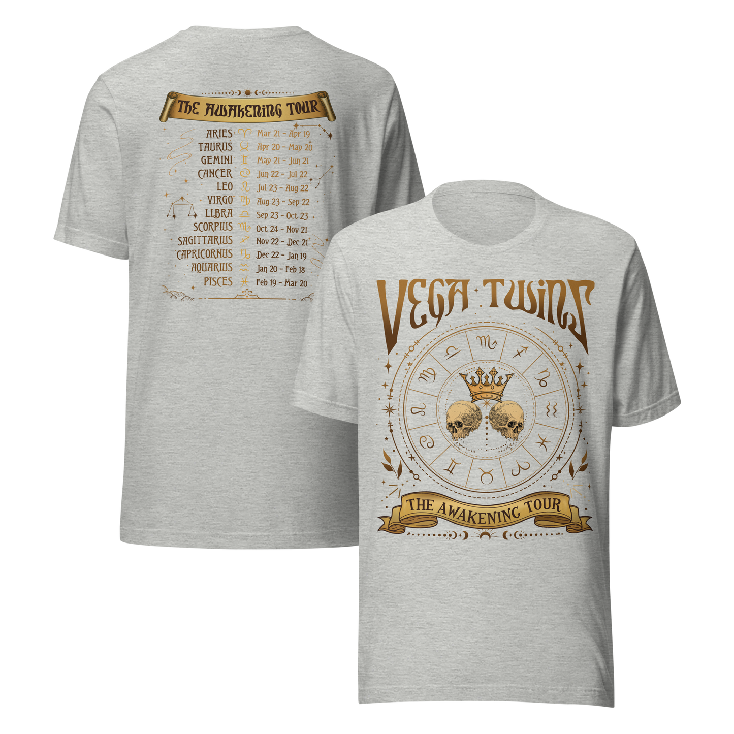 Zodiac Academy Dark Academia Tee