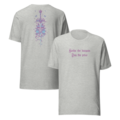 Quicksilver Strike the Bargain, Pay the Price Tee - MagicMerchEmporium