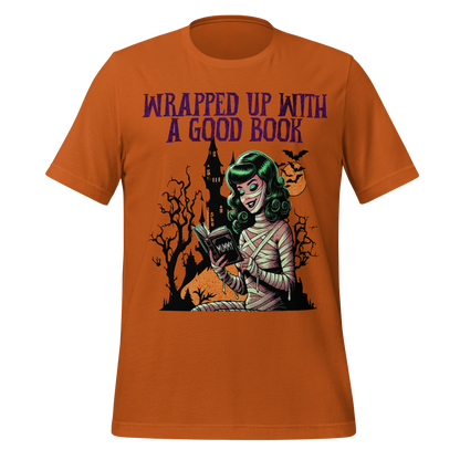 Wrapped Up with a Good Book Tee