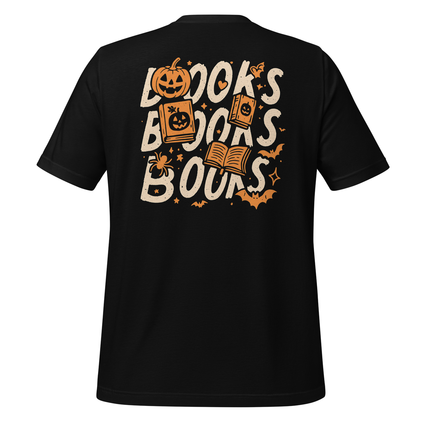Books & Pumpkins Halloween Tee