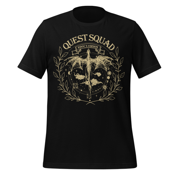 Ridoc Quest Tee in Black