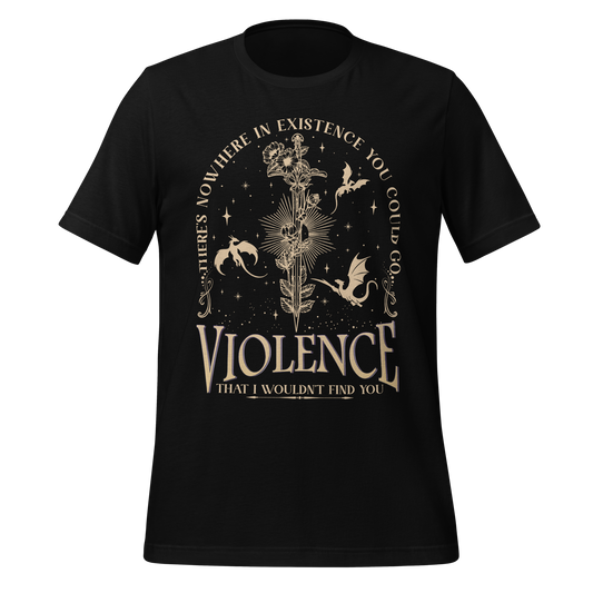 Find You in Violence Tee - MagicMerchEmporium