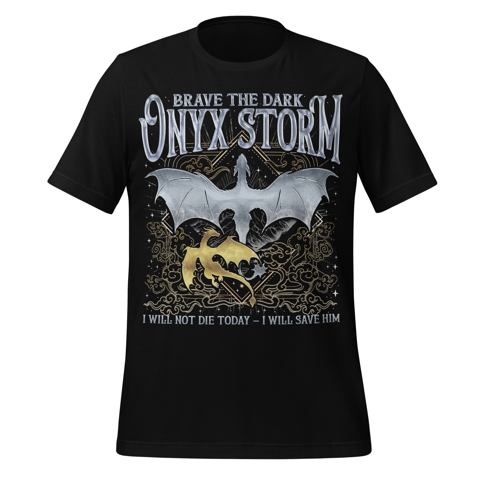 Brave The Dark Onyx Storm Tee - MagicMerchEmporium