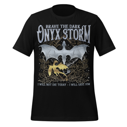 Brave The Dark Onyx Storm Tee - MagicMerchEmporium