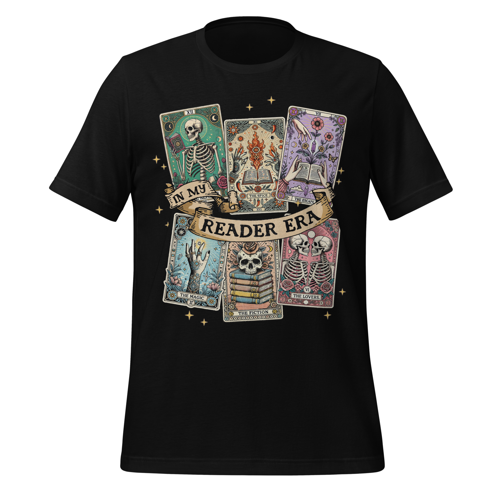 Halloween Tarot Book Club Tee - MagicMerchEmporium