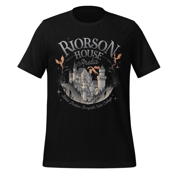 Riorson House Tee in Black