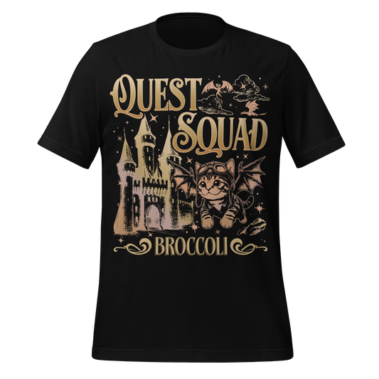 Quest Squad Cat Tee