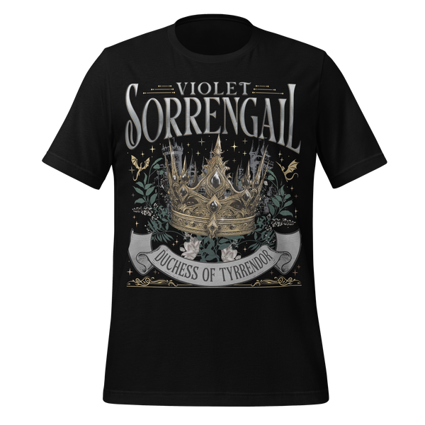 Duchess of Tyrrendor Tee in Black