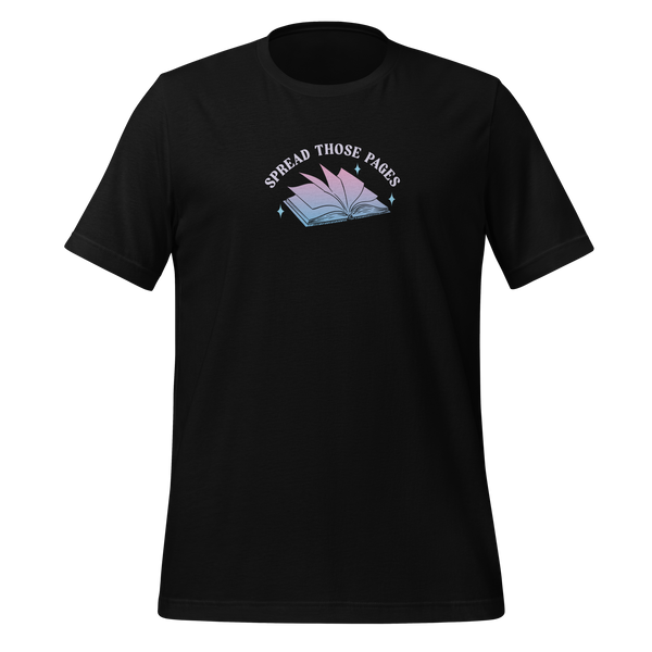 Spread Those Pages Tee in Black