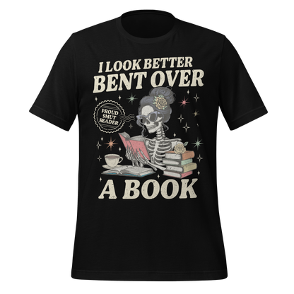 Smut Reader Skeleton Tee - MagicMerchEmporium