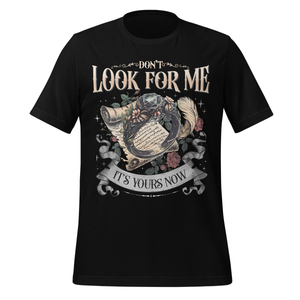 Xaden Riorson Letter Tee in Black