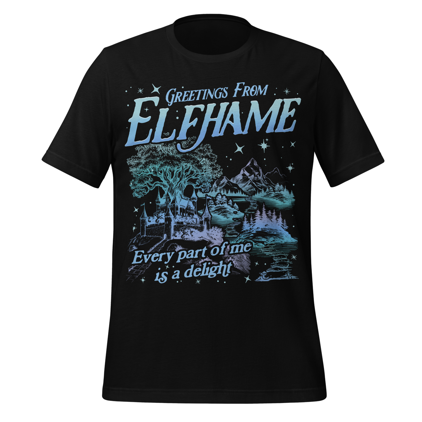 Greetings from Elfhame Tee - MagicMerchEmporium