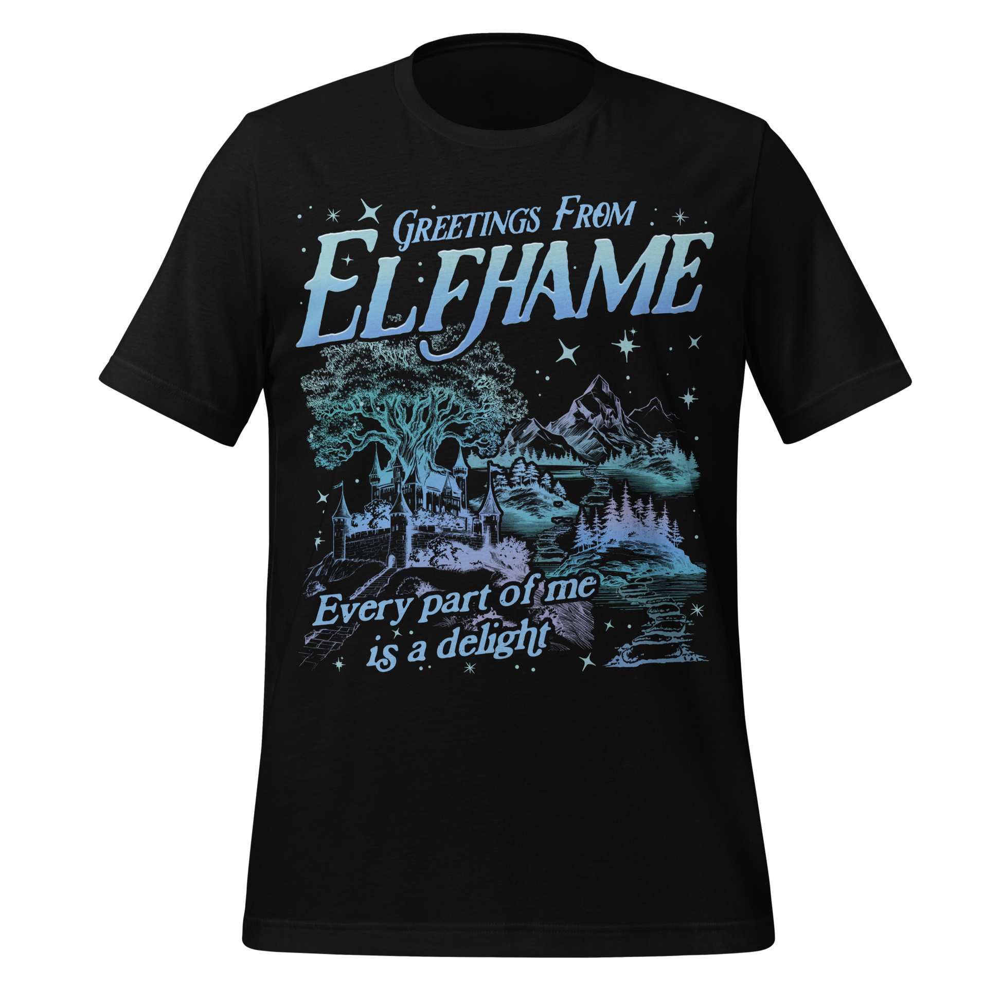 Greetings from Elfhame Tee - MagicMerchEmporium
