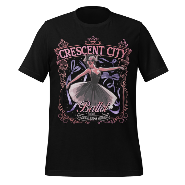 Crescent City Ballet Tee in Black