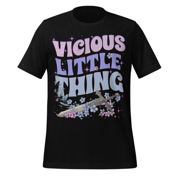 Vicious Little Thing Tee in Black