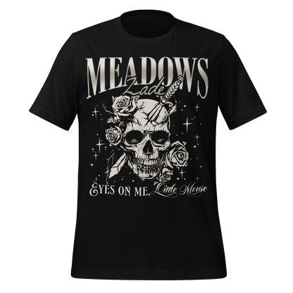 Zade Meadows Skull & Roses Tee - MagicMerchEmporium