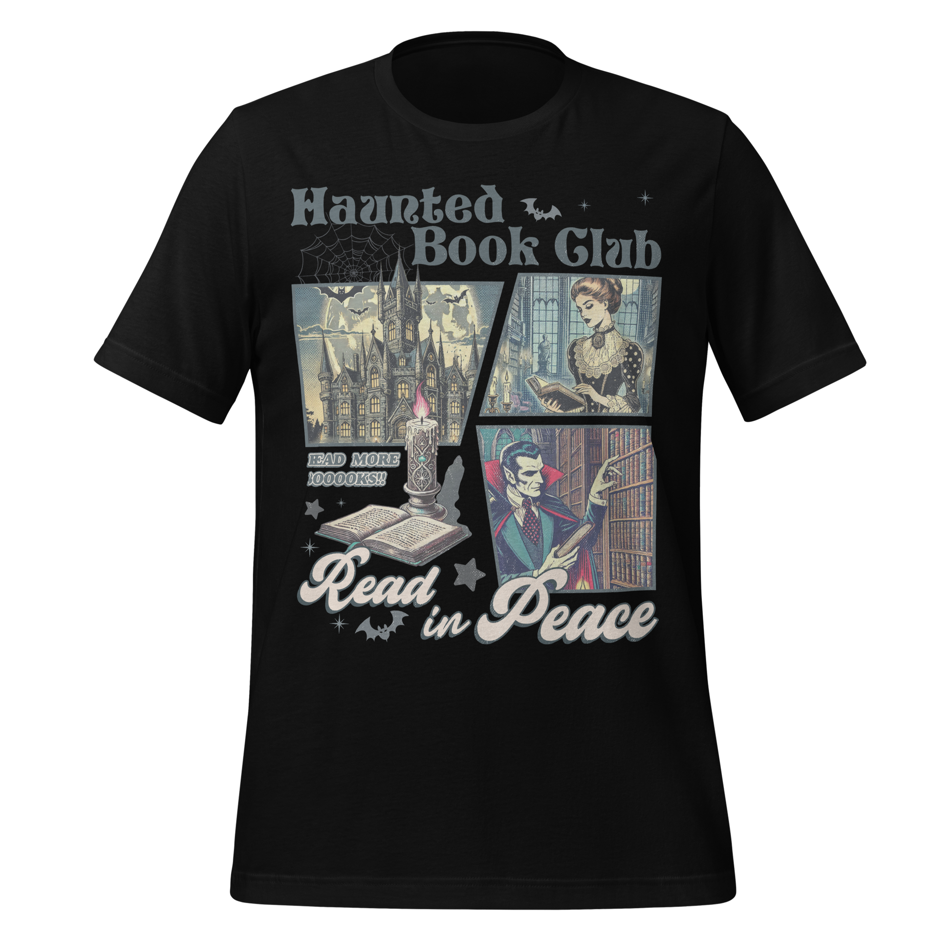 Haunted Book Club Tee - MagicMerchEmporium
