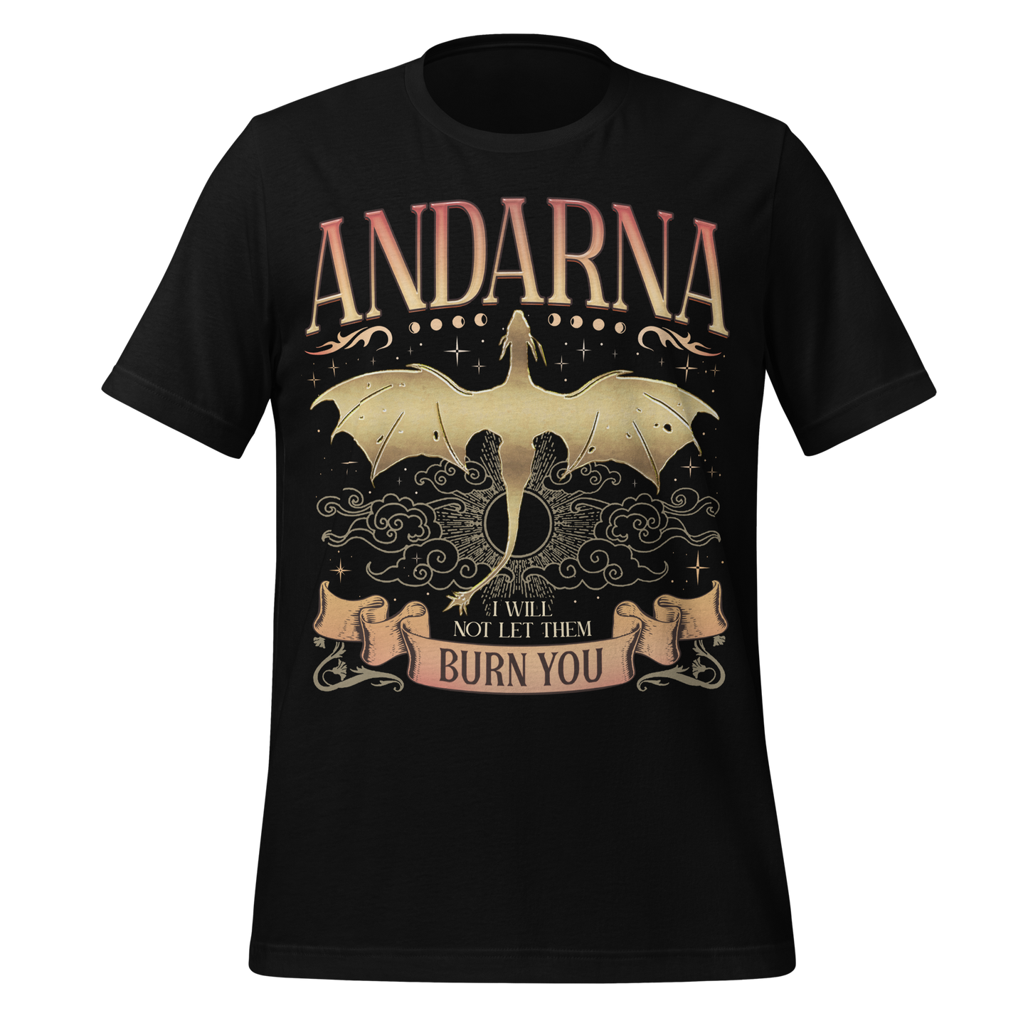 Golden Andarna Dragon Tee