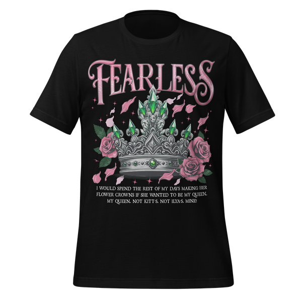 Fearless Queen Tee in Black