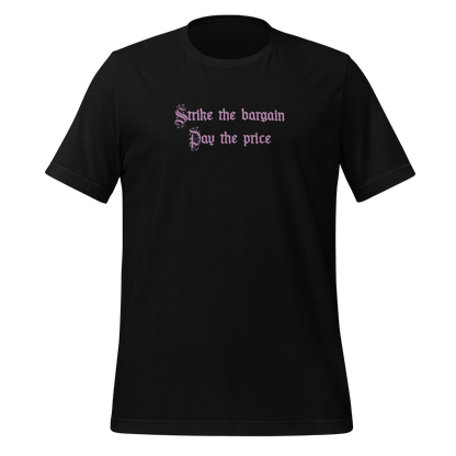 Quicksilver Strike the Bargain, Pay the Price Tee - MagicMerchEmporium