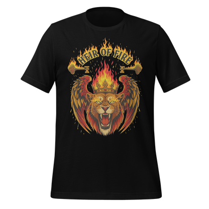 Heir Of Fire Crowned Lion Tee - MagicMerchEmporium