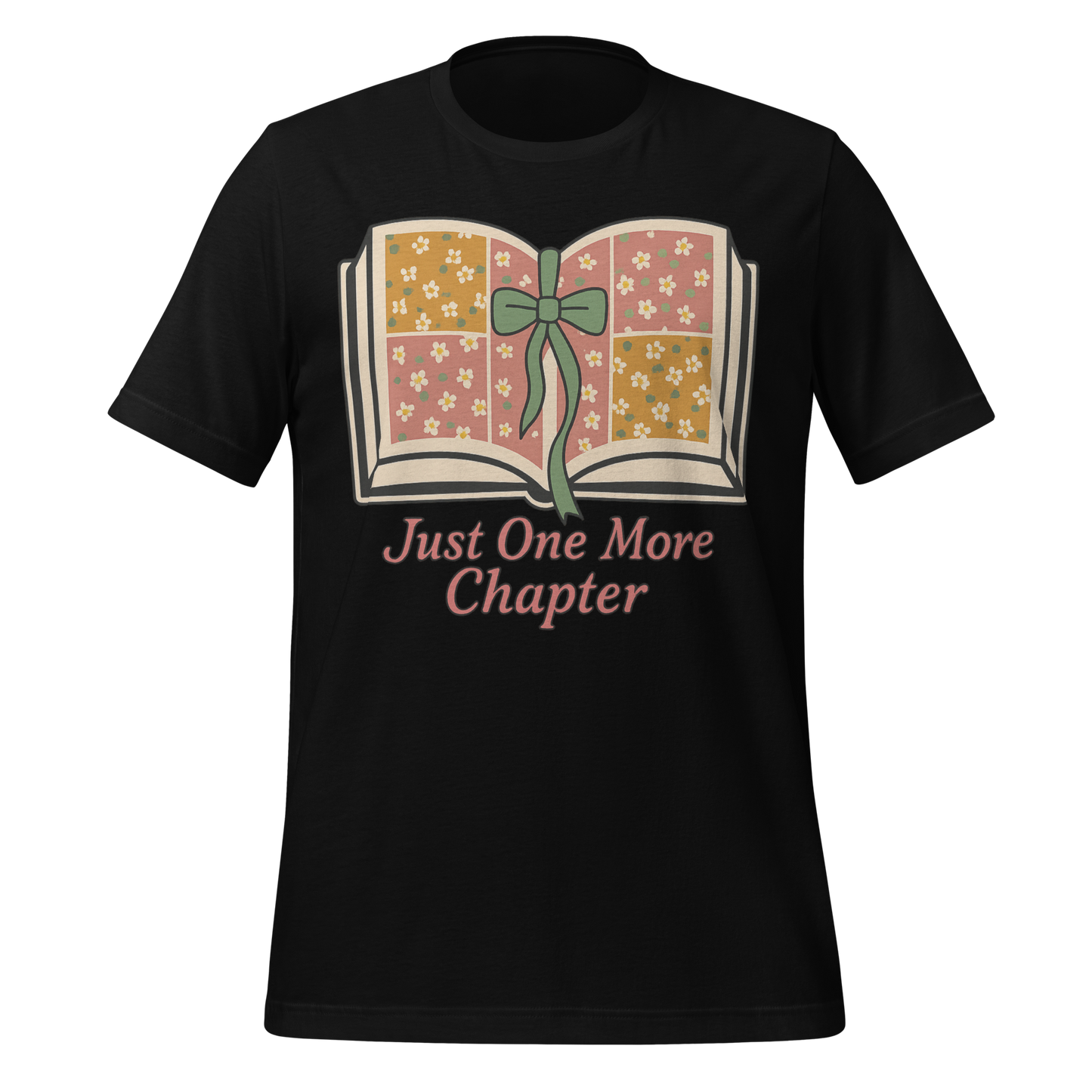Open Book Just One More Chapter Tee