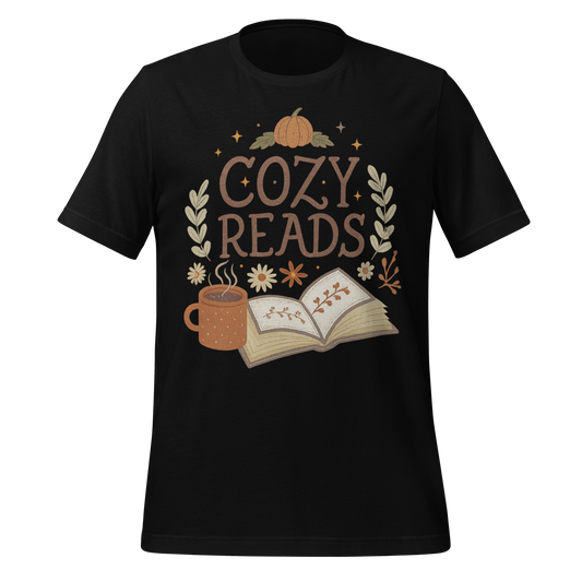 Cozy Reads with Pumpkin and Coffee Tee