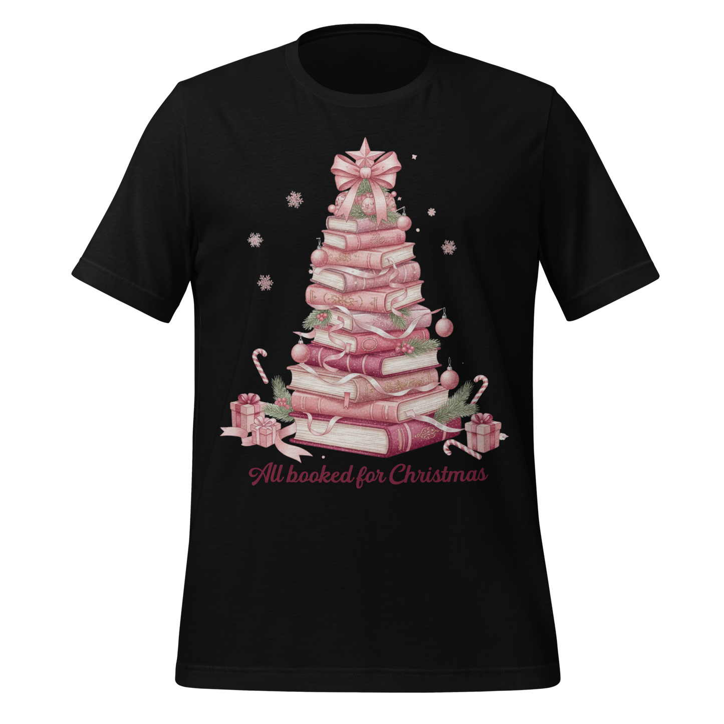 All Booked For Christmas Tee