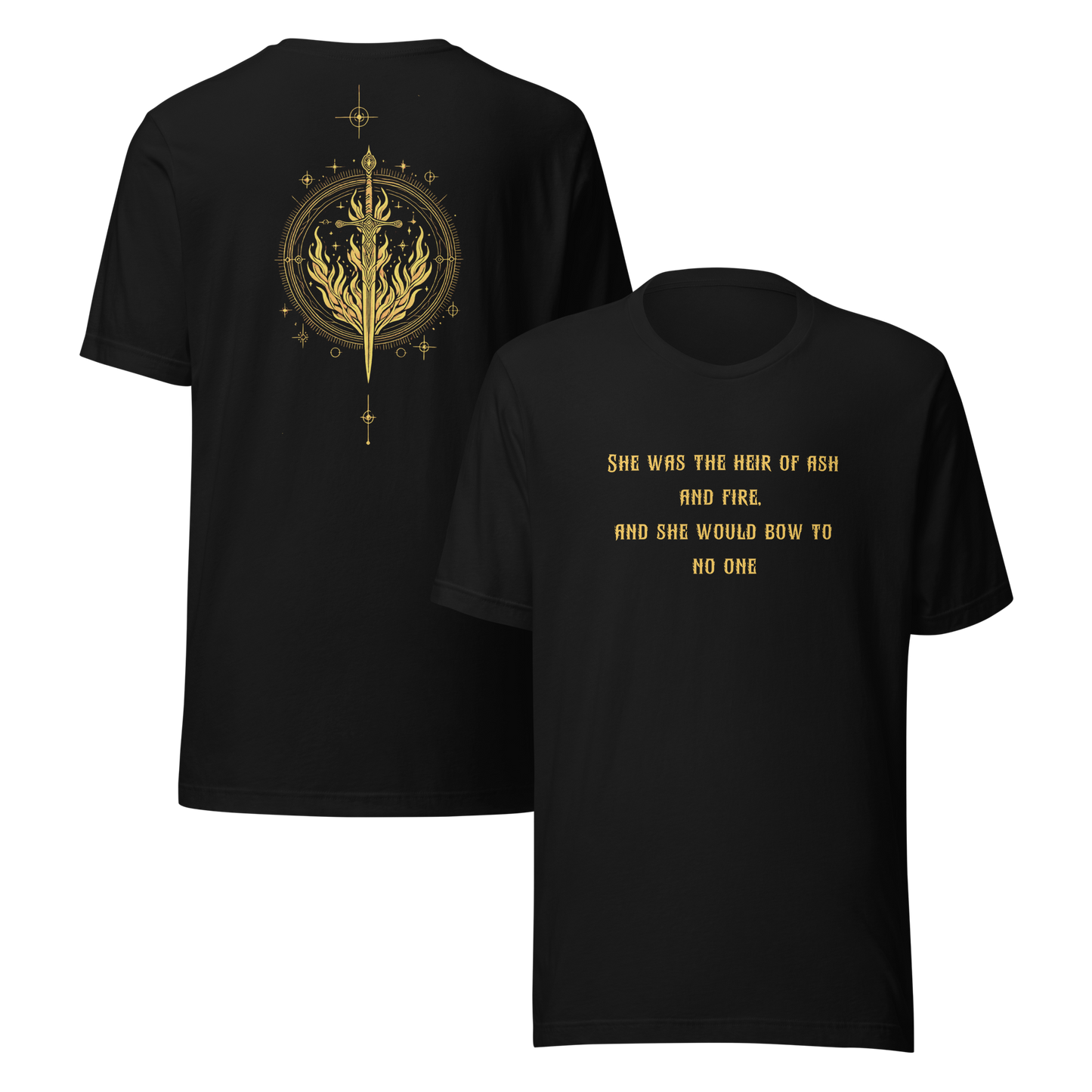 "Ash and Fire" Tee - MagicMerchEmporium
