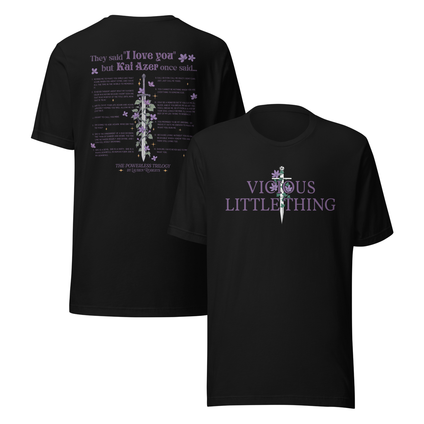 Vicious Little Thing Quote Tee
