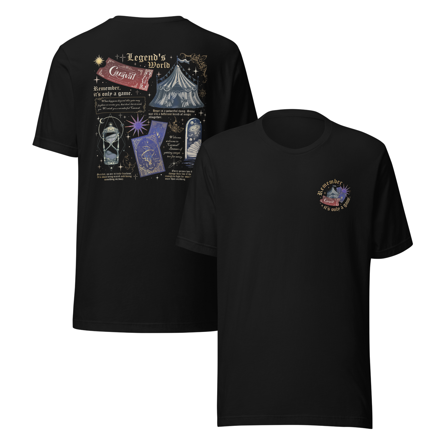 Caraval Legend’s World Tee - MagicMerchEmporium