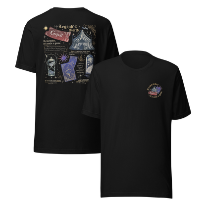 Caraval Legend’s World Tee - MagicMerchEmporium