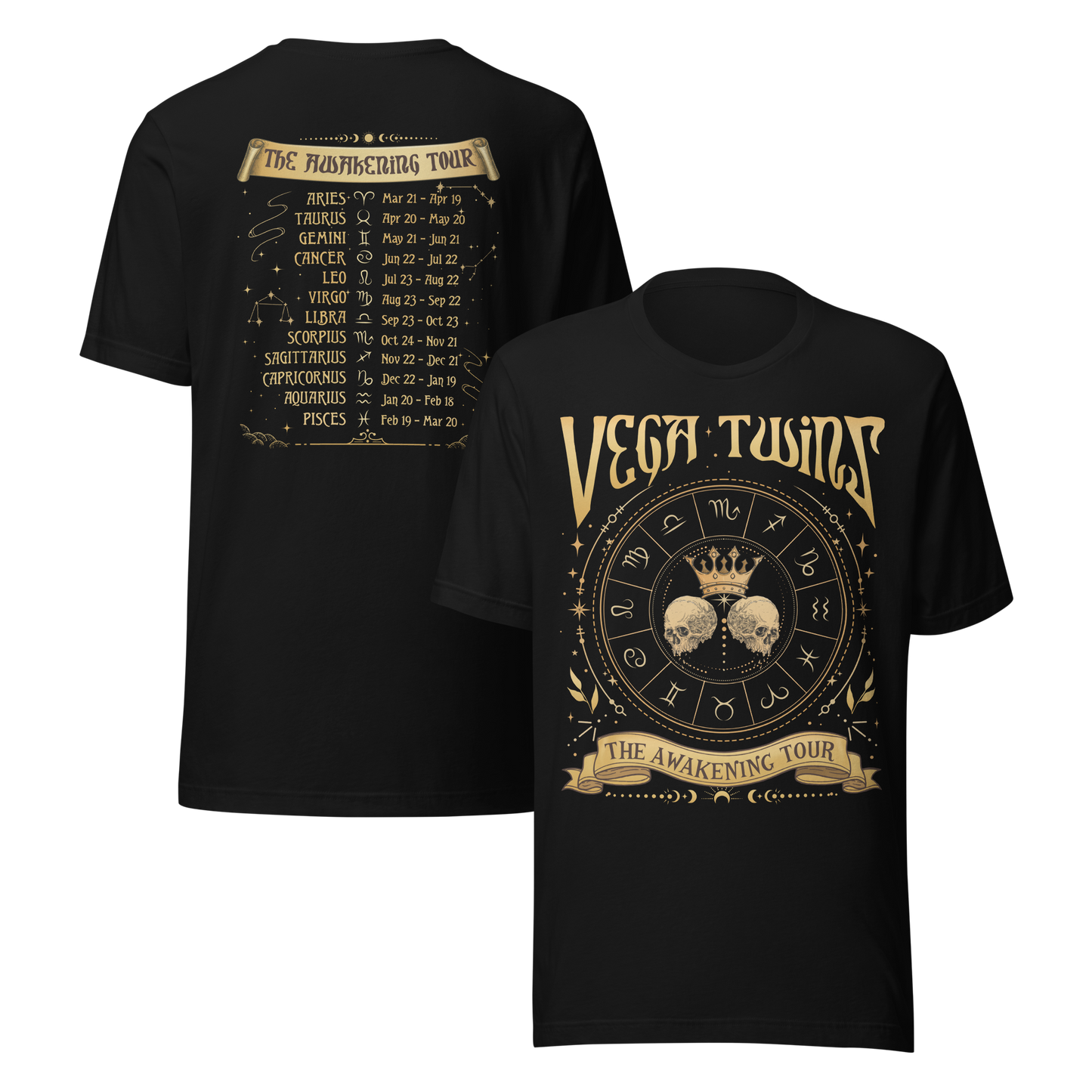 Zodiac Academy Dark Academia Tee