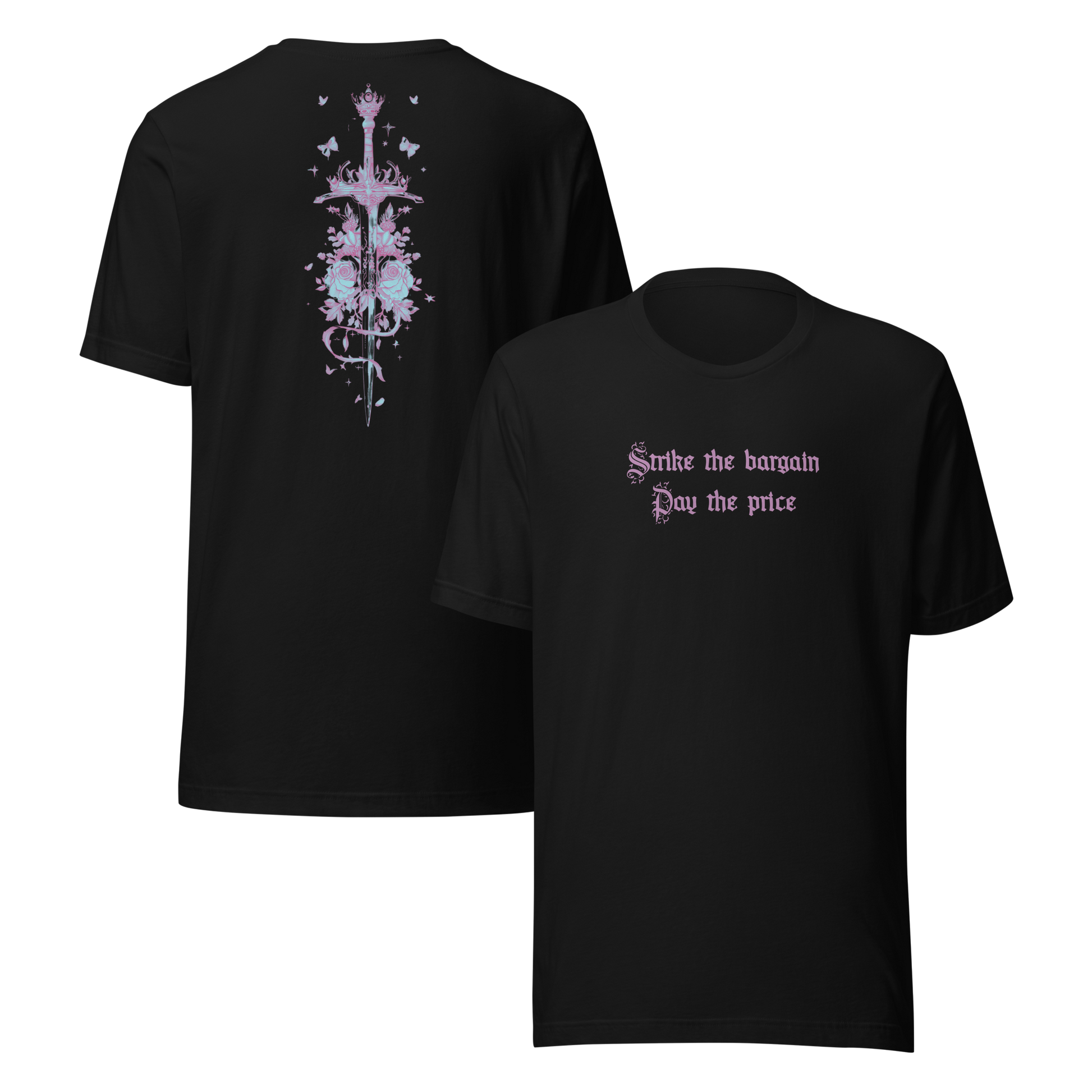 Quicksilver Strike the Bargain, Pay the Price Tee - MagicMerchEmporium