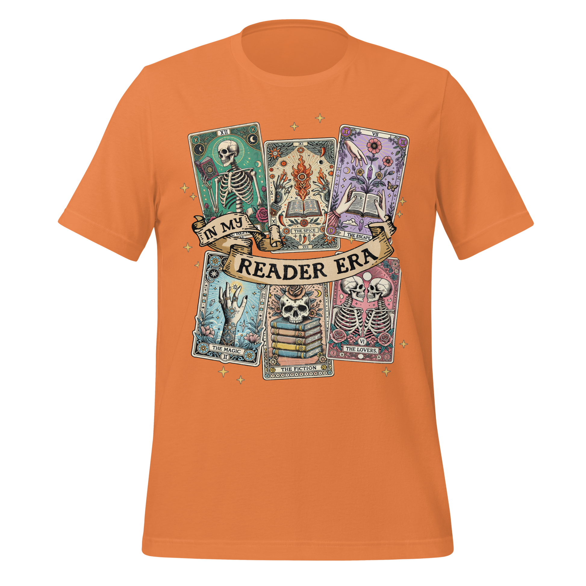 Halloween Tarot Book Club Tee - MagicMerchEmporium