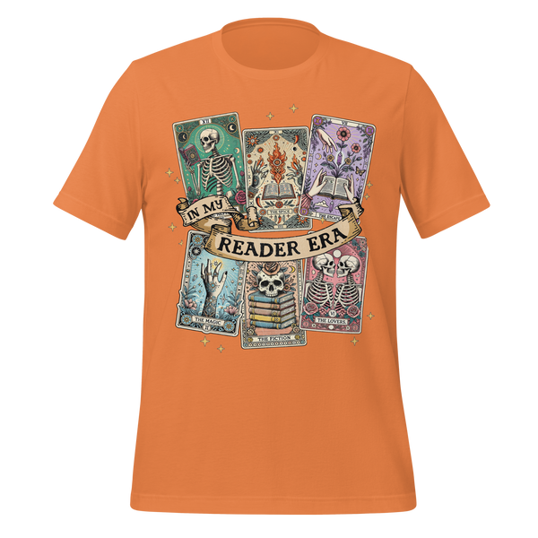 Halloween Tarot Book Club Tee in Burnt Orange