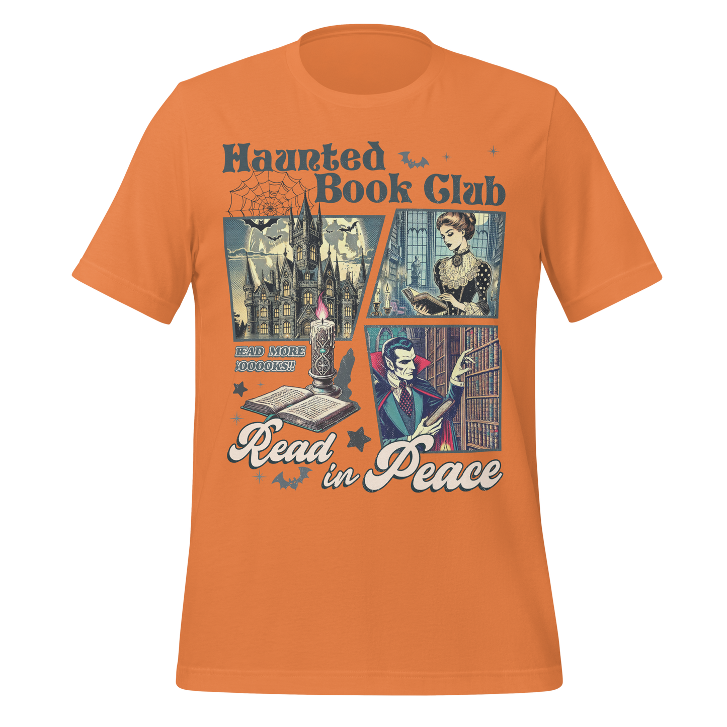 Haunted Book Club Tee - MagicMerchEmporium